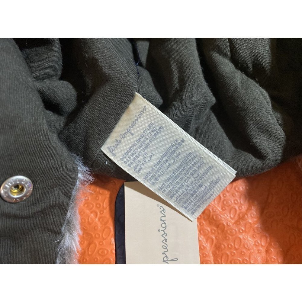 3/$15 SALE - First Impressions Unisex Baby Faux Fur Pom Winter Hat (0-6 Months) - Picture 4 of 5